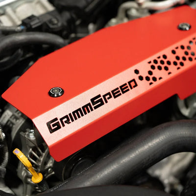 GrimmSpeed 2022+ Subaru WRX Pulley Cover - Red