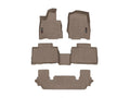 WeatherTech 2020+ Lincoln Aviator Rear FloorLiner - Tan