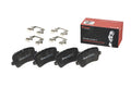 Brembo 2020 Land Rover Defender 110/17-20 Discovery Rear Premium Low-Met OE Equivalent Pad