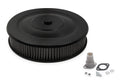 Easy Flow Air Cleaner Flat Black Powder Coated Fits Most 2, 3 or 4-Barrel Carburetors with 5-1/8 Inch Neck Mr Gasket