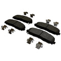 Front Brake Pad Set for 18-20 Jeep JL Wrangler w/ .95 Inch Thick Front Brake Rotors Crown Automotive
