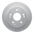 R1 97-06 Acura Integra Rear Left Drilled & Slotted Geo-Carbon Rotor