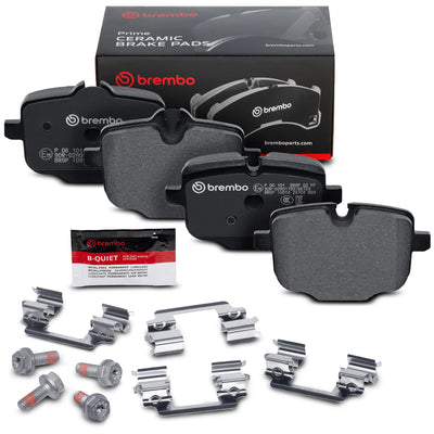 Brembo 18-20 BMW 530e/16-22 740i/16-19 750i/20-23 840i Premium Low-Met OE Equivalent Pad - Rear