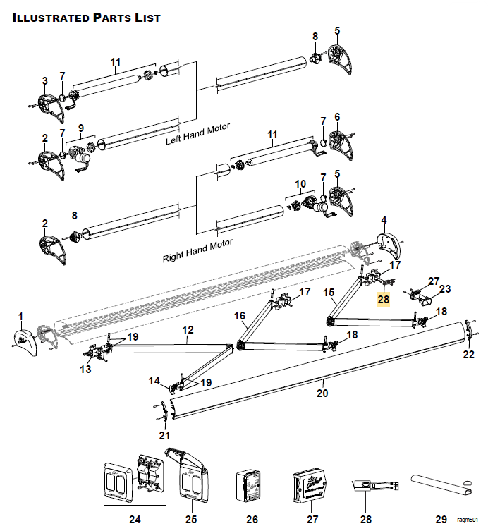 EXTEND LIMIT SW KIT EVOL LH
