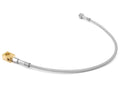 Brake Hose Kit, Front, Stainless Steel, Drum; 74-77 Jeep CJ5/CJ6