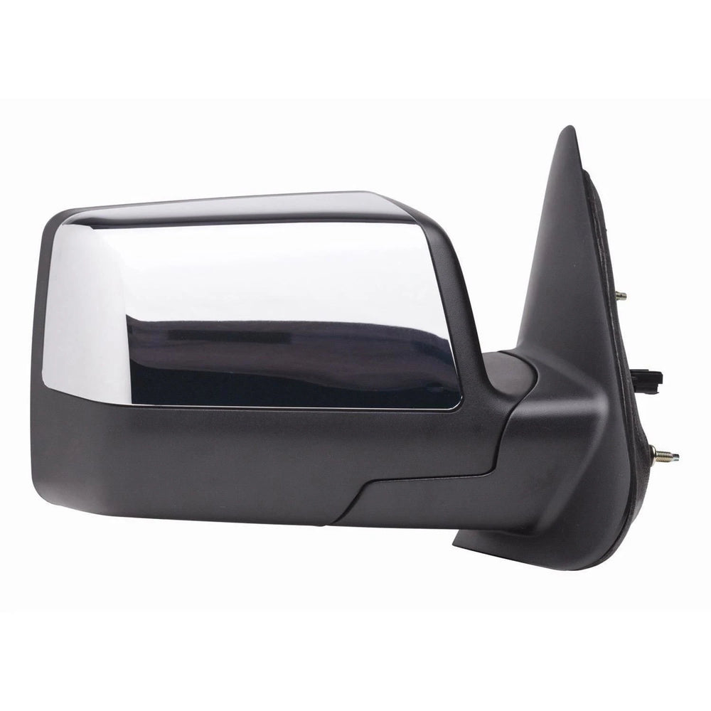 0611 FORD RANGER RH POWER FOLDAWAY OE MIRROR TEXTURED BLK CHROME COVER