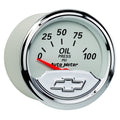 Autometer Chevy Vintage 2in 8-18 Volts Short Sweep Electronic Voltmeter Gauge