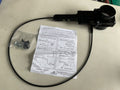 3IN SLIP & HUB WASTE VALVE W/48IN CABLE PULL HANDLE
