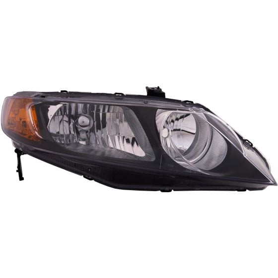 CAPA RH HEADLAMP ASSY HD CIVIC 4D 0608