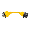 POWERGRIP MARINE DOGBONE 12IN 50AMLOCKING/30AFLOCKING YELLOW/BLACK