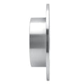 R1 Concepts Brake Rotor Drilled and Slotted Silver