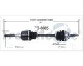 NEW CV AXLE