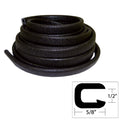 FLEX-TRIM KIT, 1/2 BLACK 25