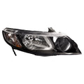 RH HEADLAMP ASSY COMPOSITE; SEDAN; CIVIC 0911