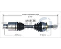 NEW CV AXLE