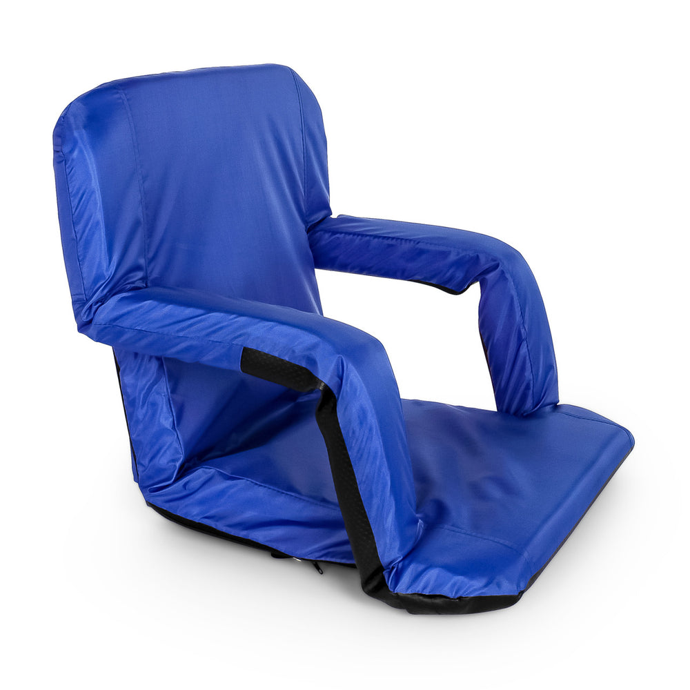 PORTABLE SEAT FOLDING ARMCHAIR BLUE