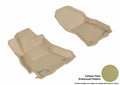3D MAXpider 2015-2019 Subaru Legacy/Outback Kagu 1st Row Floormat - Tan