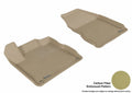 3D MAXpider 2009-2014 Nissan Murano Kagu 1st Row Floormat - Tan