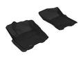 3D MAXpider 2009-2015 Nissan Titan King/Crew Cab Kagu 1st Row Floormat - Gray