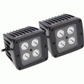 BLACKOUT 3IN - 4 LED CUBE LIGHT SPOT (2PK)