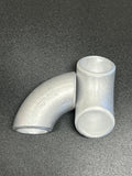 Spectre Universal Tube Elbow 3in. OD / 90 Degree (6in. Leg) - Aluminum