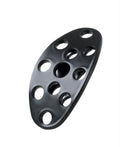 CHROMED STEEL BRAKE/CLUTCH PEDAL PAD