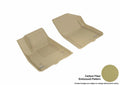 3D MAXpider 2017-2020 GMC/Chevrolet Acadia/Blazer Kagu 1st Row Floormat - Tan