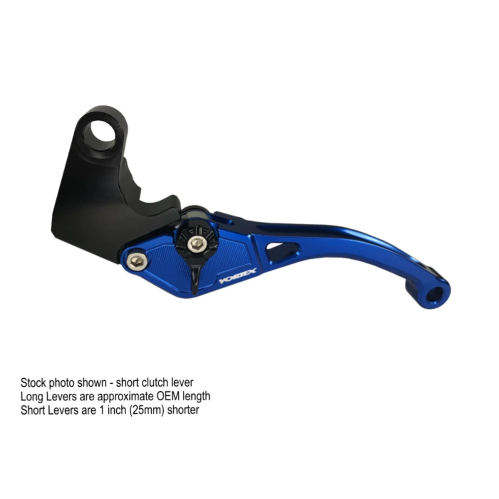 Vortex Racing H-L223 H11 Clutch Lever Short- Blue
