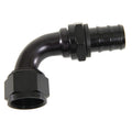 Fragola -20AN Push-Lite End 90 Degree - Black