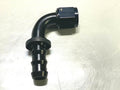 Fragola -20AN Push-Lite End 90 Degree - Black