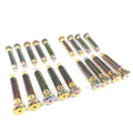 Acura Integra 90-01 Honda Civic EF EG EK 88-00 Extended Wheels Studs M12xP1.5 20pcs Set 7x3.5x4.5 3 lbs MSRP $75