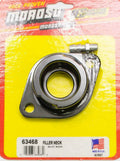 Moroso Chevrolet Bolt-On Filler Neck - Billet Aluminum - Black