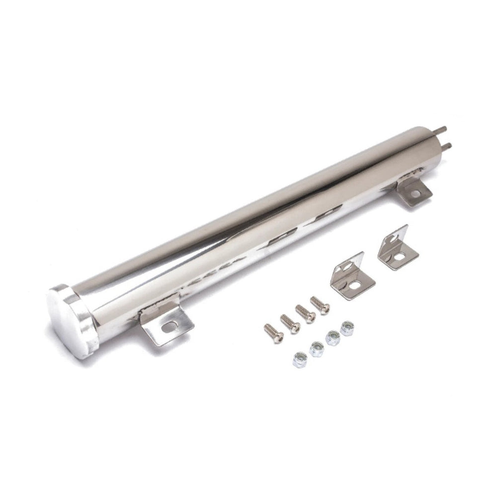 STAINLESS 2' X 17' OVERFLOW TANK WI