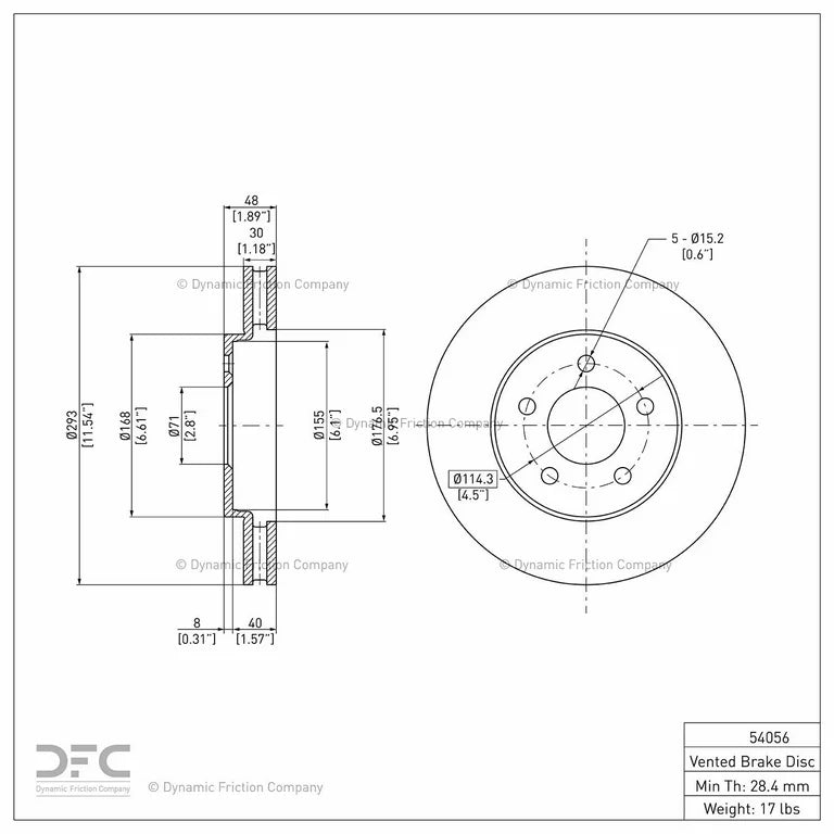 DFC auto part