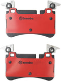Brembo 08-13 Mercedes-Benz C63 AMG Premium NAO Ceramic OE Equivalent Pad - Rear