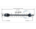 NEW CV AXLE