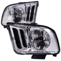 EURO HEADLIGHT CHROME HOUSING