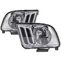 EURO HEADLIGHT CHROME HOUSING