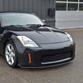 FRONT BUMPER LIP MATTE BLACK
