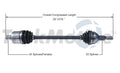 NEW CV AXLE
