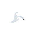 KITCHEN FAUCET 8IN HIARC HYBRID SINGLE HDL CERAMIC DISC WHITE