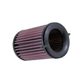 K&N Replacement Round Air Filter - Open Top - 06-14 Ducati 3.5in OD / 2in ID / 5.5in H