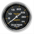 Autometer AutoGage 2-5/8in. / 35 PSI Mechanical Water Press Gauge - Marine White