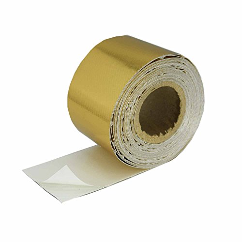 COLDGOLD HEAT SHIELD TAPE TO 2 INCH X 25 FOOT HEATSHIELD PRODUCTS