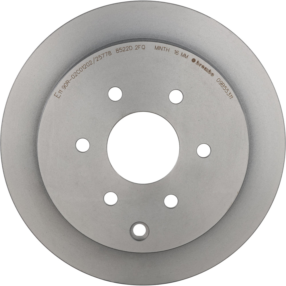 Brembo 05-19 Nissan Frontier/05-15 Xterra Rear Premium UV Coated OE Equivalent Rotor