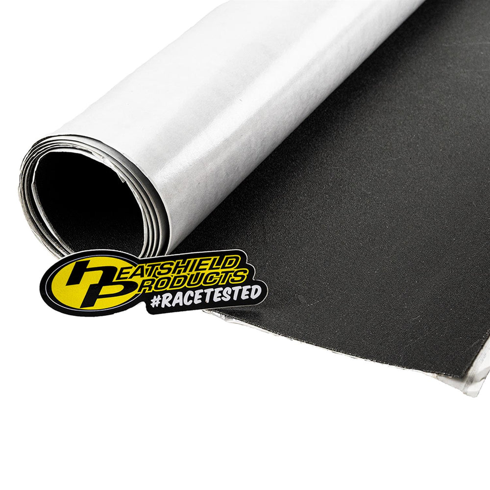 DB SHIELD HAS TWICE THE DAMPING AND LESS 1/2 THE WEIGHT OF ASPHALT DAMPENERS