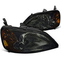 CRYSTAL HOUSING HEADLIGHTS - SMOKE