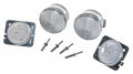 Front Clear Parking & Side Marker Lamp Kit for 2007-2013 Jeep JK Wrangler RT Off Road