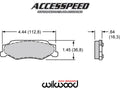Wilwood Pad Set Promatrix D732
