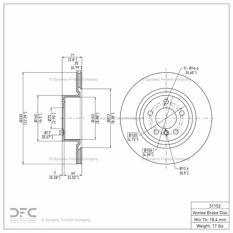 DFC auto part